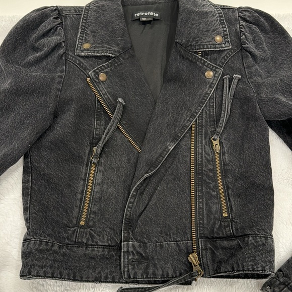 Retrofete Lo denim jacket.  Perfect condition - Picture 7 of 10